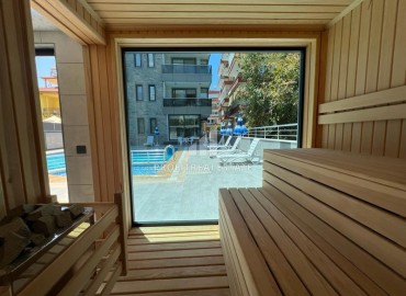 Уютная квартира 1+1, 55м², в новом комплексе в центре Алании, 250м от моря, с возможностью краткосрочной аренды ID-19076 фото-11