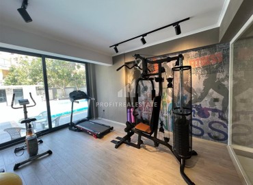 Уютная квартира 1+1, 55м², в новом комплексе в центре Алании, 250м от моря, с возможностью краткосрочной аренды ID-19076 фото-12