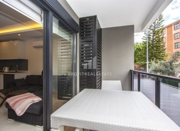 Стильная квартира с одной спальней, 55м², в современном комплексе в центре Алании с отличной локацией ID-19077 фото-11