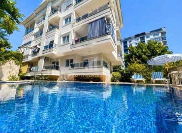 Меблированная трехкомнатная квартира, 90м², в центре Алании, в 700м от пляжа Клеопатры с возможностью ВНЖ ID-19078 фото-1