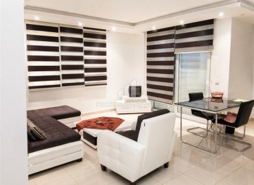 Меблированная трехкомнатная квартира, 90м², в центре Алании, в 700м от пляжа Клеопатры с возможностью ВНЖ ID-19078 фото-3