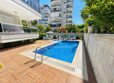 Меблированная трехкомнатная квартира, 90м², в центре Алании, в 700м от пляжа Клеопатры с возможностью ВНЖ ID-19078 фото-8