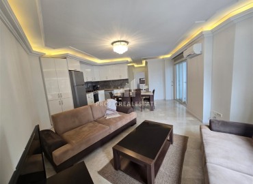 Элегантная квартира с двумя спальнями, 110м², в комфортабельном комплексе в районе Алании - Джикджилли под ВНЖ ID-19079 фото-2