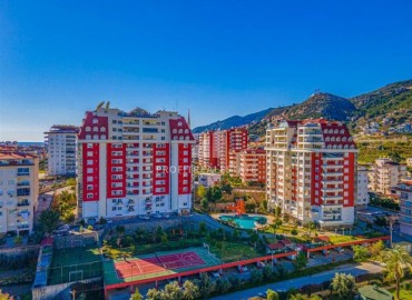 Меблированная квартира с двумя спальнями, 120м², в комплексе премиум класса в Джикджилли, Алания под ВНЖ ID-19085 фото-1
