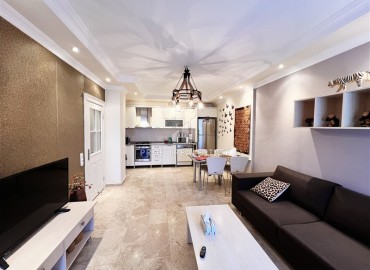 Меблированная квартира с двумя спальнями, 120м², в комплексе премиум класса в Джикджилли, Алания под ВНЖ ID-19085 фото-2