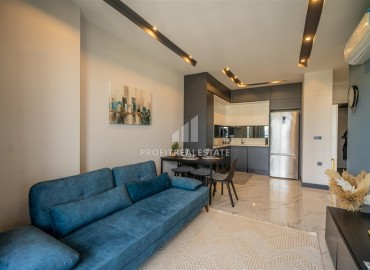 Видовые меблированные апартаменты 1+1, 55м², в новом элитном комплексе в Махмутларе, Алания ID-19086 фото-2