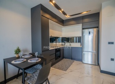 Видовые меблированные апартаменты 1+1, 55м², в новом элитном комплексе в Махмутларе, Алания ID-19086 фото-5
