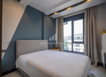Видовые меблированные апартаменты 1+1, 55м², в новом элитном комплексе в Махмутларе, Алания ID-19086 фото-9