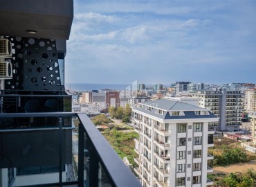 Видовые меблированные апартаменты 1+1, 55м², в новом элитном комплексе в Махмутларе, Алания ID-19086 фото-12