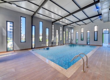 Видовые меблированные апартаменты 1+1, 55м², в новом элитном комплексе в Махмутларе, Алания ID-19086 фото-15