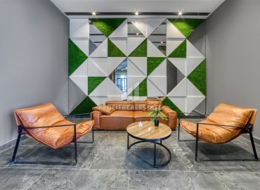 Видовые меблированные апартаменты 1+1, 55м², в новом элитном комплексе в Махмутларе, Алания ID-19086 фото-21