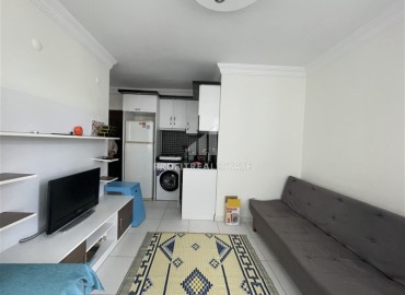Готовая к проживанию, двухкомнатная квартира, 67м², в комплексе с бассейном в районе Махмутлар, Алания ID-19087 фото-3