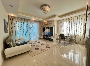 Симпатичная двухкомнатная квартира, 70м², с видом на горы в 200м от моря в Махмутларе, Алания ID-19088 фото-6