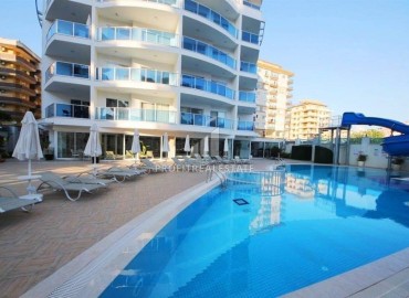 Меблированная квартира с двумя спальнями, 120м², в комплексе премиум класса в 300м от моря в Махмутларе, Алания ID-19090 фото-1
