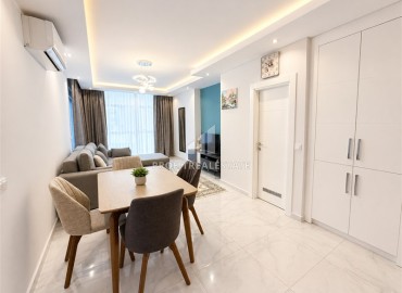 Меблированная квартира с двумя спальнями, 120м², в комплексе премиум класса в 300м от моря в Махмутларе, Алания ID-19090 фото-3