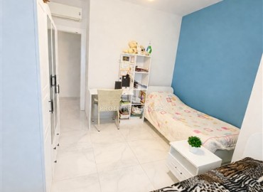 Меблированная квартира с двумя спальнями, 120м², в комплексе премиум класса в 300м от моря в Махмутларе, Алания ID-19090 фото-6