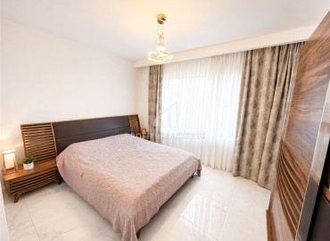 Меблированная квартира с двумя спальнями, 120м², в комплексе премиум класса в 300м от моря в Махмутларе, Алания ID-19090 фото-8