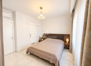 Меблированная квартира с двумя спальнями, 120м², в комплексе премиум класса в 300м от моря в Махмутларе, Алания ID-19090 фото-9