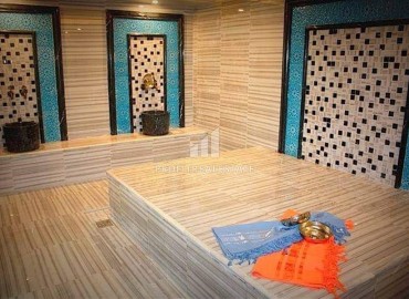 Меблированная квартира с двумя спальнями, 120м², в комплексе премиум класса в 300м от моря в Махмутларе, Алания ID-19090 фото-16