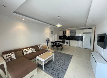 Меблированная двухкомнатная квартира, 75м², в элитном комплексе в Авсалларе, Алания, в 500м от моря ID-19092 фото-2