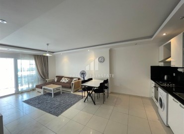 Меблированная двухкомнатная квартира, 75м², в элитном комплексе в Авсалларе, Алания, в 500м от моря ID-19092 фото-5