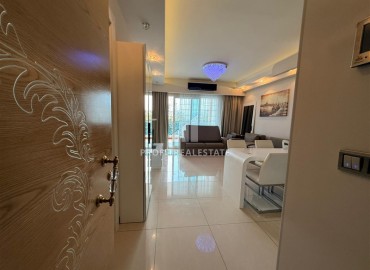 Элегантная двухкомнатная квартира, 68м², с видом на горы в элитном комплексе Махмулара, Алания ID-19094 фото-9
