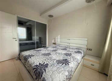 Элегантная двухкомнатная квартира, 68м², с видом на горы в элитном комплексе Махмулара, Алания ID-19094 фото-12