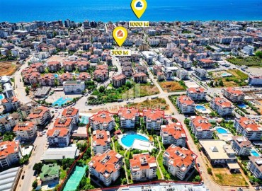 Фешенебельный пентхаус 4+1, 240м², в районе Оба, Алания, в уютном комплексе под ВНЖ или гражданство ID-19095 фото-1