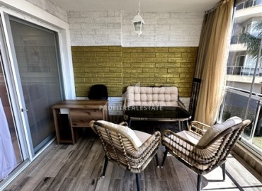 Видовая меблированная квартира 1+1, 58м², в элитном комплексе в районе Алании – Джикджилли ID-19098 фото-11