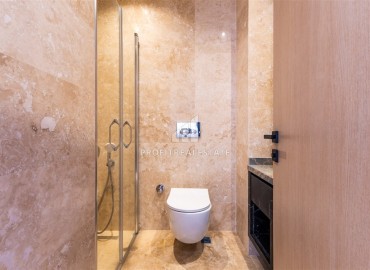 Элитная недвижимость: видовые апартаменты 1+1, 50м², в комплексе премиум-класса в 200м от моря в районе Алании Тосмур ID-18535 фото-11