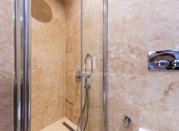 Элитная недвижимость: видовые апартаменты 1+1, 50м², в комплексе премиум-класса в 200м от моря в районе Алании Тосмур ID-18535 фото-12