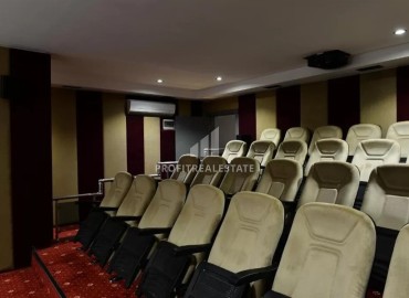 Видовая меблированная квартира 1+1, 58м², в элитном комплексе в районе Алании – Джикджилли ID-19098 фото-15