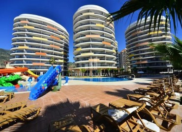 Видовая меблированная квартира 1+1, 58м², в элитном комплексе в районе Алании – Джикджилли ID-19098 фото-22