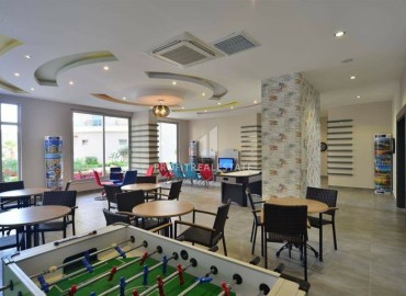 Видовая меблированная квартира 1+1, 58м², в элитном комплексе в районе Алании – Джикджилли ID-19098 фото-26