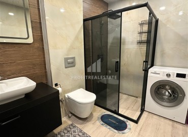 Элегантные апартаменты с одной спальней, 50м², в резиденции с хорошей инфраструктурой у моря в Махмутларе, Алания ID-19099 фото-16
