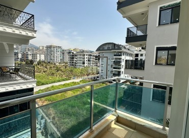 Элегантные апартаменты с одной спальней, 50м², в резиденции с хорошей инфраструктурой у моря в Махмутларе, Алания ID-19099 фото-24
