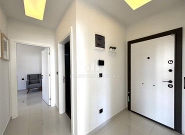 Элегантная двухкомнатная квартира, 72м², в новостройке с бассейном в центре Алании, 500м от пляжа Клеопатры ID-19100 фото-11