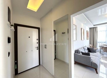 Элегантная двухкомнатная квартира, 72м², в новостройке с бассейном в центре Алании, 500м от пляжа Клеопатры ID-19100 фото-12