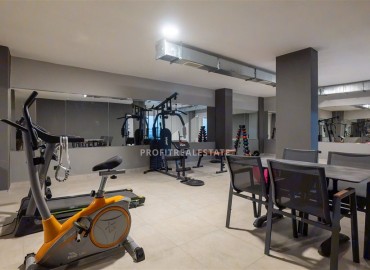 Элегантная двухкомнатная квартира, 72м², в новостройке с бассейном в центре Алании, 500м от пляжа Клеопатры ID-19100 фото-25