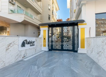 Элегантная двухкомнатная квартира, 72м², в новостройке с бассейном в центре Алании, 500м от пляжа Клеопатры ID-19100 фото-26