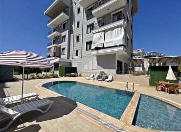Компактная квартира 1+1, 44м², в новом недорогом комплексе с бассейном в Каргыджаке, Алания, по привлекательной цене ID-19102 фото-13
