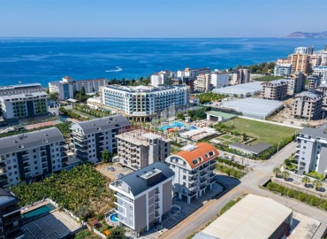 Компактная квартира 1+1, 44м², в новом недорогом комплексе с бассейном в Каргыджаке, Алания, по привлекательной цене ID-19102 фото-14