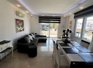 Стильная меблированная квартира 2+1, 120м², в комплексе премиум класса в районе Оба, Алания, возможно под ВНЖ ID-19103 фото-4