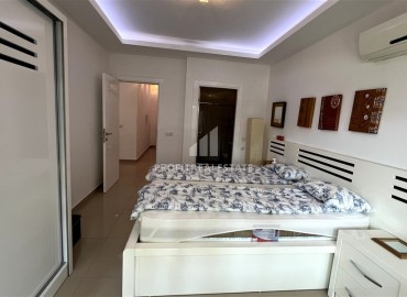 Стильная меблированная квартира 2+1, 120м², в комплексе премиум класса в районе Оба, Алания, возможно под ВНЖ ID-19103 фото-15