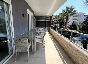 Стильная меблированная квартира 2+1, 120м², в комплексе премиум класса в районе Оба, Алания, возможно под ВНЖ ID-19103 фото-17