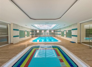Элегантные апартаменты с тремя спальнями и отдельной кухней, 154м², в премиум комплексе в районе Оба, Алания ID-19106 фото-18