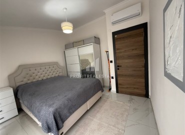 Меблированный видовой трехкомнатный пентхаус, 65м², в уютном комплексе премиум класса в районе Оба, Алания ID-19108 фото-15