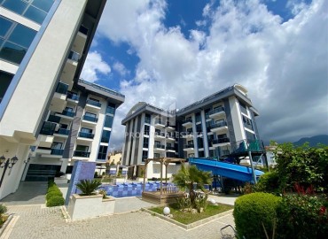 Меблированный видовой трехкомнатный пентхаус, 65м², в уютном комплексе премиум класса в районе Оба, Алания ID-19108 фото-22