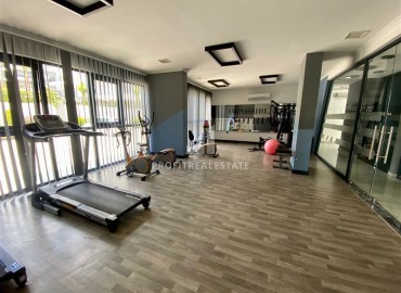 Меблированный видовой трехкомнатный пентхаус, 65м², в уютном комплексе премиум класса в районе Оба, Алания ID-19108 фото-24