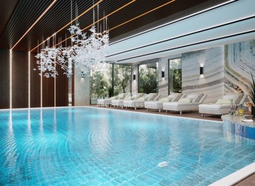 Старт продаж: апартаменты 50-194м², в элитном инвестиционном проекте на первой береговой линии в районе Алании – Махмутлар ID-19109 фото-5